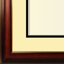 The Stella III - Regular Plexi - The traditional-style picture framing from FrameStore Direct takes inspiration from the 18th and 19th centuries. The rich woods and fabrics used in our picture frames evoke feelings of class, calm, and comfort perfectly enhancing your formal dining room, living room or den.